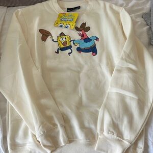 SpongeBob SquarePants Cream Crewneck